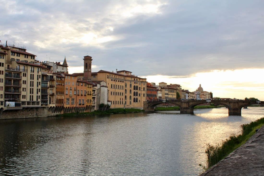 View to The Arno river